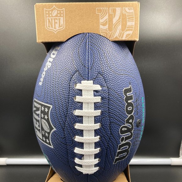 Wilson NFL Stride Pro Gen Green Football Official Size Age 14+ - Picture 1 of 3